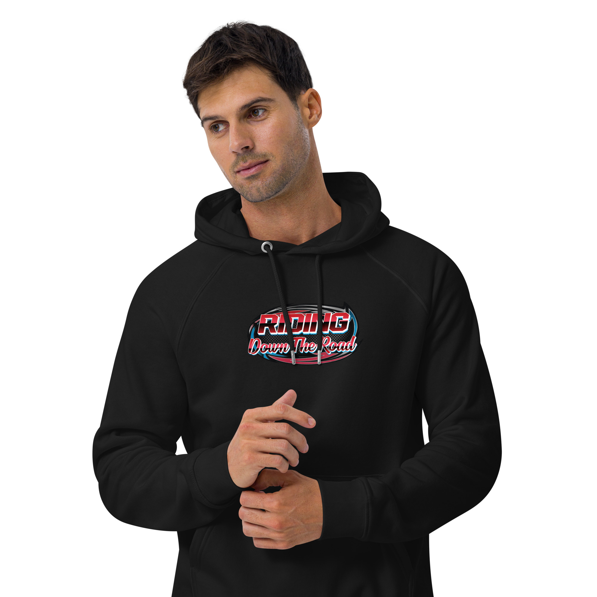 Riding Down The Road Raglan Hoodie - Image 4